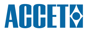 ACCET logo – Accrediting Council for Continuing Education and Training, a U.S. Department of Education-recognized accrediting agency.